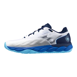 Herren Tennisschuhe Mizuno Wave Enforce Court AC White/Estate Blue/River Blue