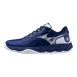 Herren Tennisschuhe Mizuno Wave Enforce Court CC Bellwether Blue/White