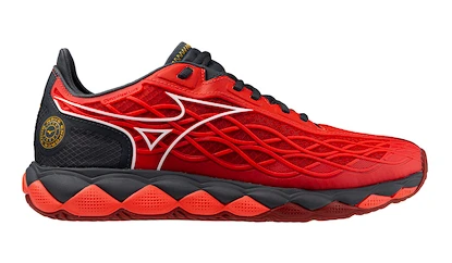 Herren Tennisschuhe Mizuno Wave Enforce TOUR AC Radiant Red/White/Ebony