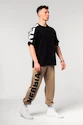 Herren Trainingshose Nebbia  Gym Sweatpants Baggy Style GYM BRO Light Brown