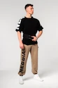 Herren Trainingshose Nebbia  Gym Sweatpants Baggy Style GYM BRO Light Brown