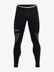 Herren Unterhose Under Armour ColdGear Novelty Legging-BLK