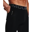 Herren Unterhose Under Armour HeatGear  3/4 Legging Black