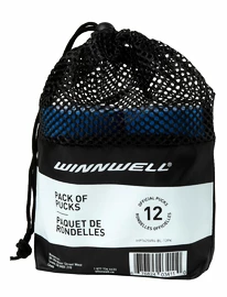 Hockey-Puck WinnWell blue JR lightweight (6 pcs)