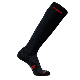 Hockeysocken CCM SKATE SOCK PROLINE 3D KNEE Black