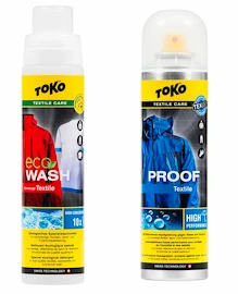 Imprägnierung Toko Duo-Pack Textile Proof & Eco Textile Wash, 250ml