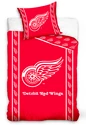 Inklusive Wäsche Official Merchandise NHL Bed Linen NHL Detroit Red Wings Stripes