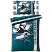 Inklusive Wäsche Official Merchandise  NHL San Jose Sharks Belt 140x200/70x90 cm