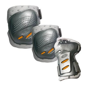 Inline Schoner Set Tempish  CoolMax Silver/Orange XL