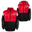 Jacke für Jungen Outerstuff  GOAL LINE STANCE FZ WINDBREAKE CAROLINA HURRICANES