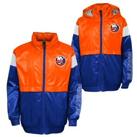 Jacke für Jungen Outerstuff GOAL LINE STANCE FZ WINDBREAKE NEW YORK ISLANDERS