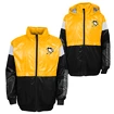 Jacke für Jungen Outerstuff  GOAL LINE STANCE FZ WINDBREAKE PITTSBURGH PENGUINS