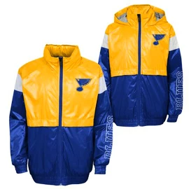 Jacke für Jungen Outerstuff GOAL LINE STANCE FZ WINDBREAKE ST. LOUIS BLUES