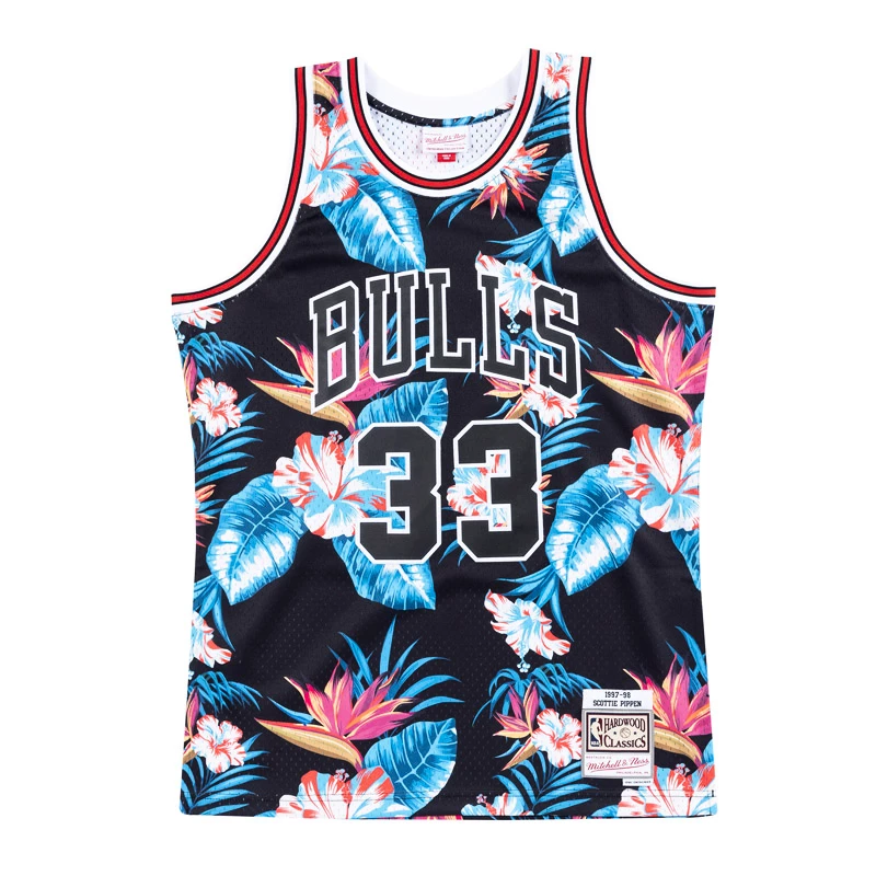 Floral best sale nba jersey