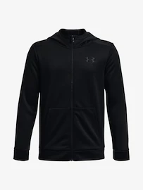 Jungen Hoody Under Armour Fleece FZ-BLK