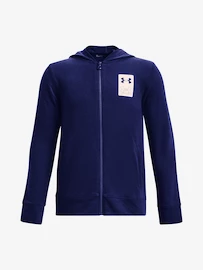 Jungen Hoody Under Armour Rival Terry FZ Hoodie-BLU