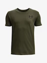 Jungen-T-Shirt Under Armour  SPORTSTYLE LEFT CHEST SS-GRN