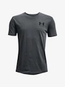 Jungen-T-Shirt Under Armour  Sportstyle Left Chest SS-GRY S