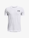 Jungen-T-Shirt Under Armour  SPORTSTYLE LEFT CHEST SS-WHT