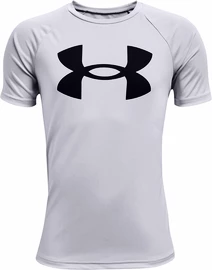 Jungen-T-Shirt Under Armour Tech Big Logo SS Grey