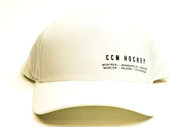 Kappe CCM Nostalgia Low Profile Adjustable Cap White Senior