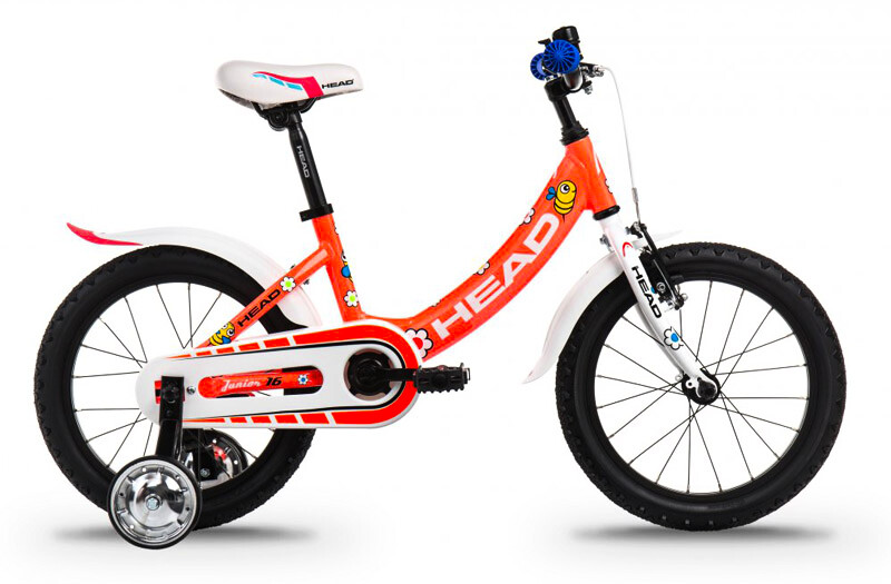 Kinder Fahrrad Head Junior 16" lachsrot Sportartikel