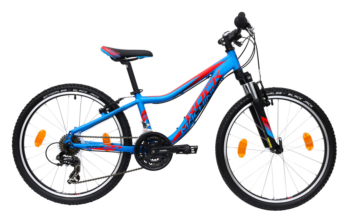 Kinder Fahrrad Rock Machine 24 Surge 24 blau