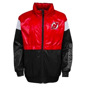 Kinder-Jacke Outerstuff  GOAL LINE STANCE FZ WINDBREAKE NEW JERSEY DEVILS S