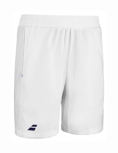 Kinder Shorts Babolat  Play Short Boy White/White 10 - 12 Jahre