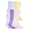 Kinder Socken adidas  Cushined Crew Violet Fusion 6 Pack