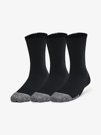 Kinder Socken Under Armour 3pk Crew Yth-BLK