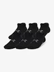 Kinder Socken Under Armour  Yth Essential No Show 6pk-BLK