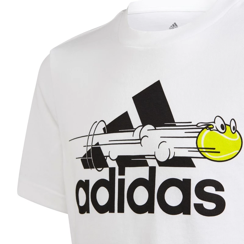 Adidas Kids' T-Shirt - White