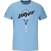 Kinder T-Shirt Babolat  Drive Cotton Tee Jr Drive Heritage Blue