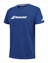 Kinder T-Shirt Babolat  Exercise Babolat Tee Boy Sodalite Blue