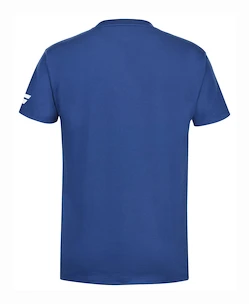 Kinder T-Shirt Babolat  Exercise Babolat Tee Boy Sodalite Blue 6 - 8 Jahre