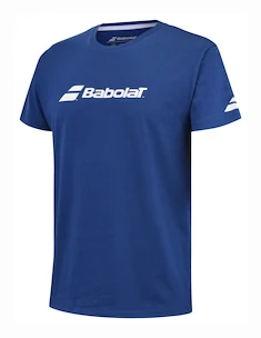 Kinder T-Shirt Babolat  Exercise Babolat Tee Boy Sodalite Blue 6 - 8 Jahre