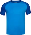 Kinder T-Shirt Babolat  Play Club Crew Neck Tee Blue 8 - 10 Jahre