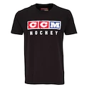 Kinder T-Shirt CCM Vintage Fall SS Tee Black M