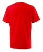 Kinder T-Shirt Wilson Team Script Red