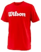 Kinder T-Shirt Wilson Team Script Red