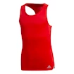 Kinder Tank Top adidas  Club Tank Red 140 cm