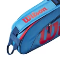 Kinder Tennisschlägertasche Wilson  Junior 3 Pack Blue/Orange