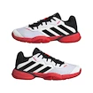 Kinder Tennisschuhe adidas Barricade K White/Core Black