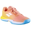 Kinder Tennisschuhe Babolat Jet Mach 3 All Court Girl Coral/Gold Fusion