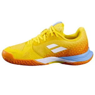 Kinder Tennisschuhe Babolat Jet Mach 3 Junior AC Boy Yellow