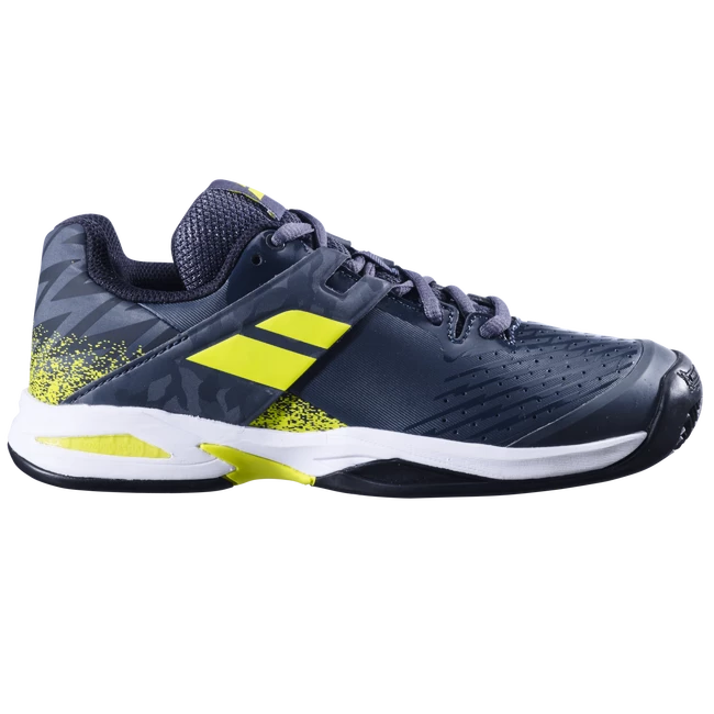 Kinder Tennisschuhe Babolat Propulse Clay Junior Boy Grey Aero