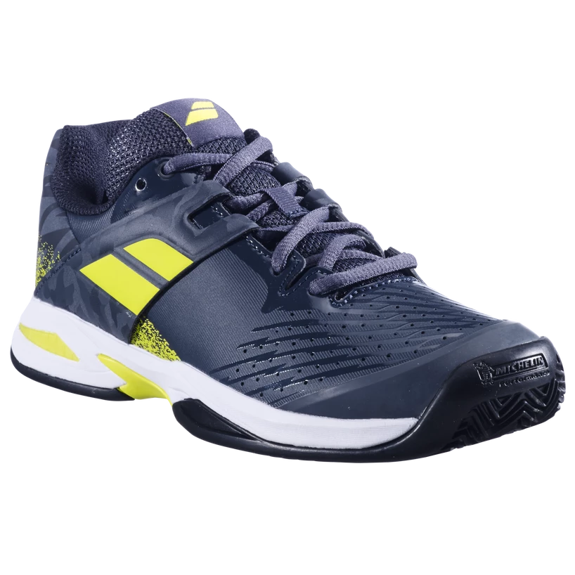 Kinder Tennisschuhe Babolat Propulse Clay Junior Boy Grey Aero