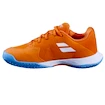 Kinder Tennisschuhe Babolat Propulse Junior 3 Clay Boy Orange Peel