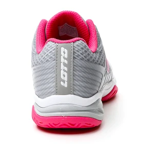 Kinder Tennisschuhe Lotto Mirage 300 III ALR JR Vapor Gray/Glamour Pink